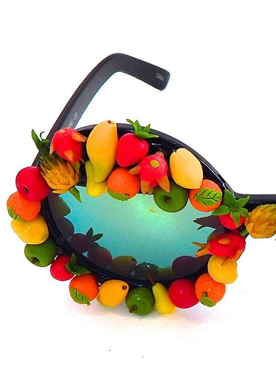 GASOLINE GLAMOUR FRUIT PUNCH WILDE CATERPILLAR SUNGLASSES ???????? main image 5